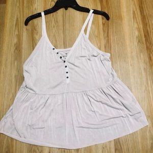 American Eagle babydoll tank top